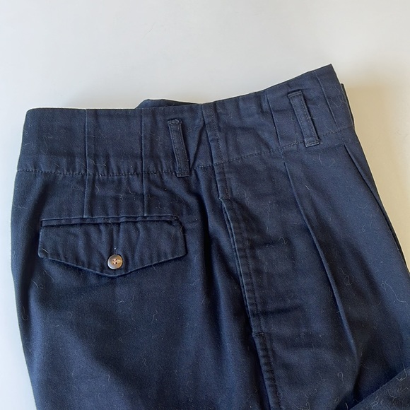 Vintage 80s Calvin Klein baggy pleated trousers - Picture 3 of 8